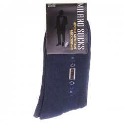 Носки мужские, Milano Socks (Милано Сокс) р. 41-45 №350 махровые рисунок №6 синие