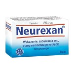 Ньюрексан, табл. д/рассас. гомеоп. №25